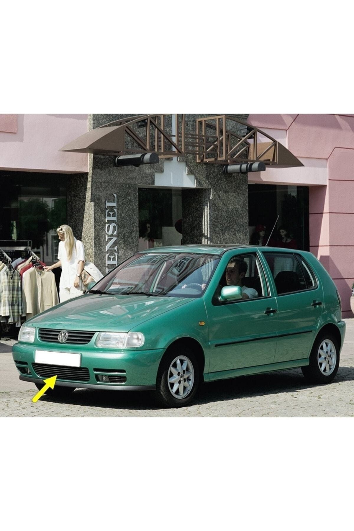 Vw Polo Hb 1994-1999 Uyumlu Ön Tampon Alt Orta Izgarası 6n0853677d