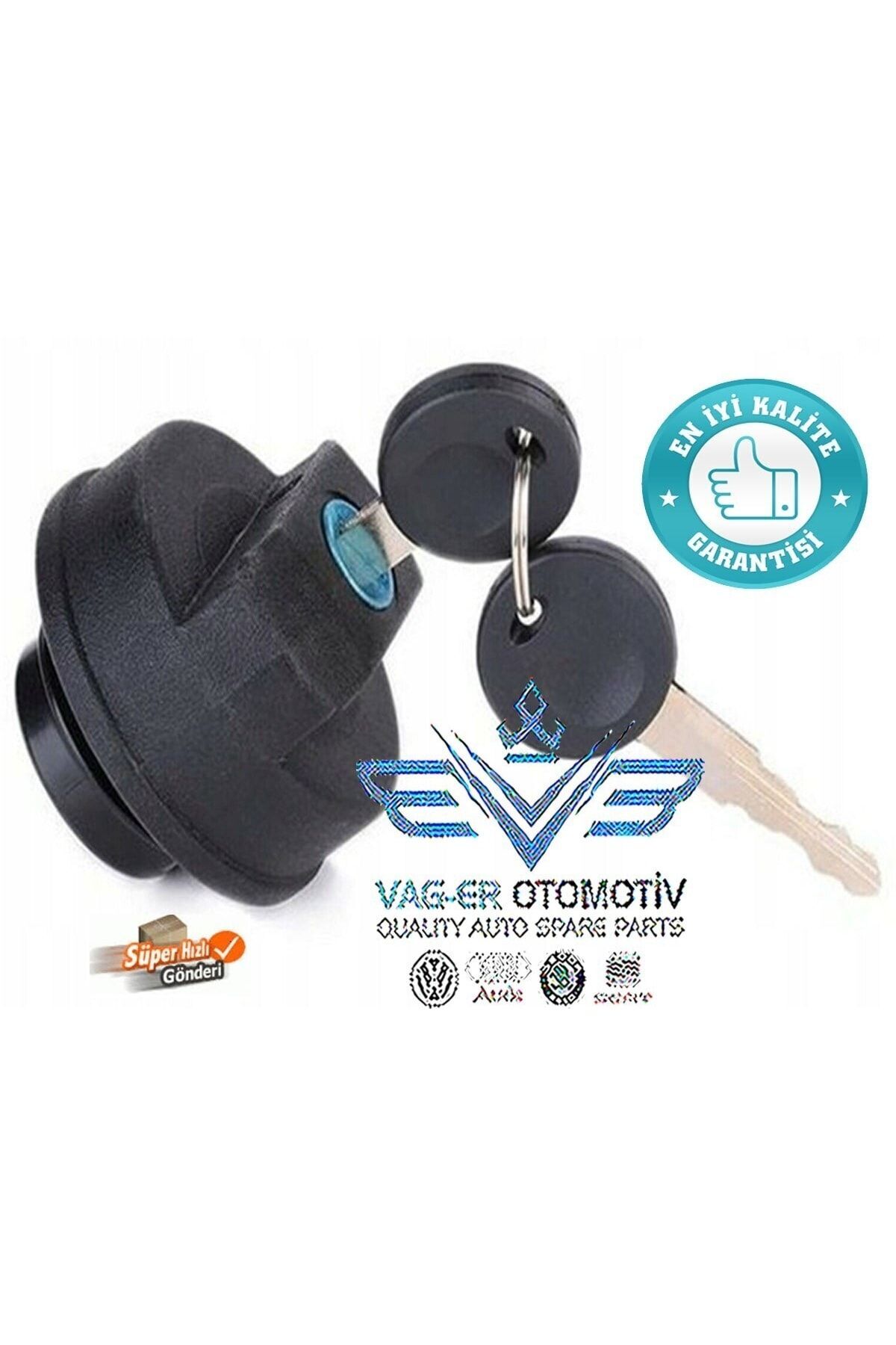 Vw Polo Classıc 1997-2004 Yakıt Depo Kapağı Anahtarlı 191201551 Uyumlu