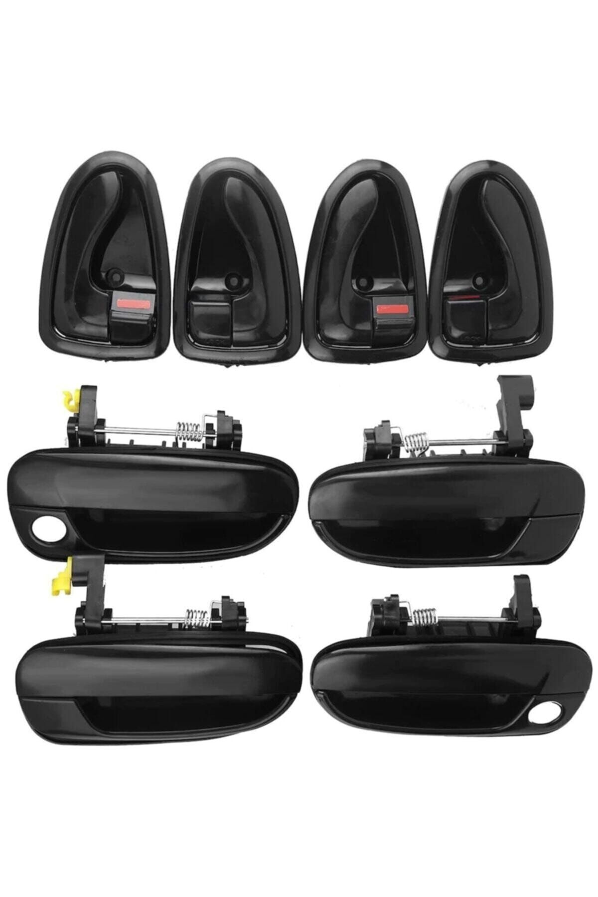 Hyundai Accent Iç Ve Dış Kapı Açma Kolu Takımı Set 2000-2005