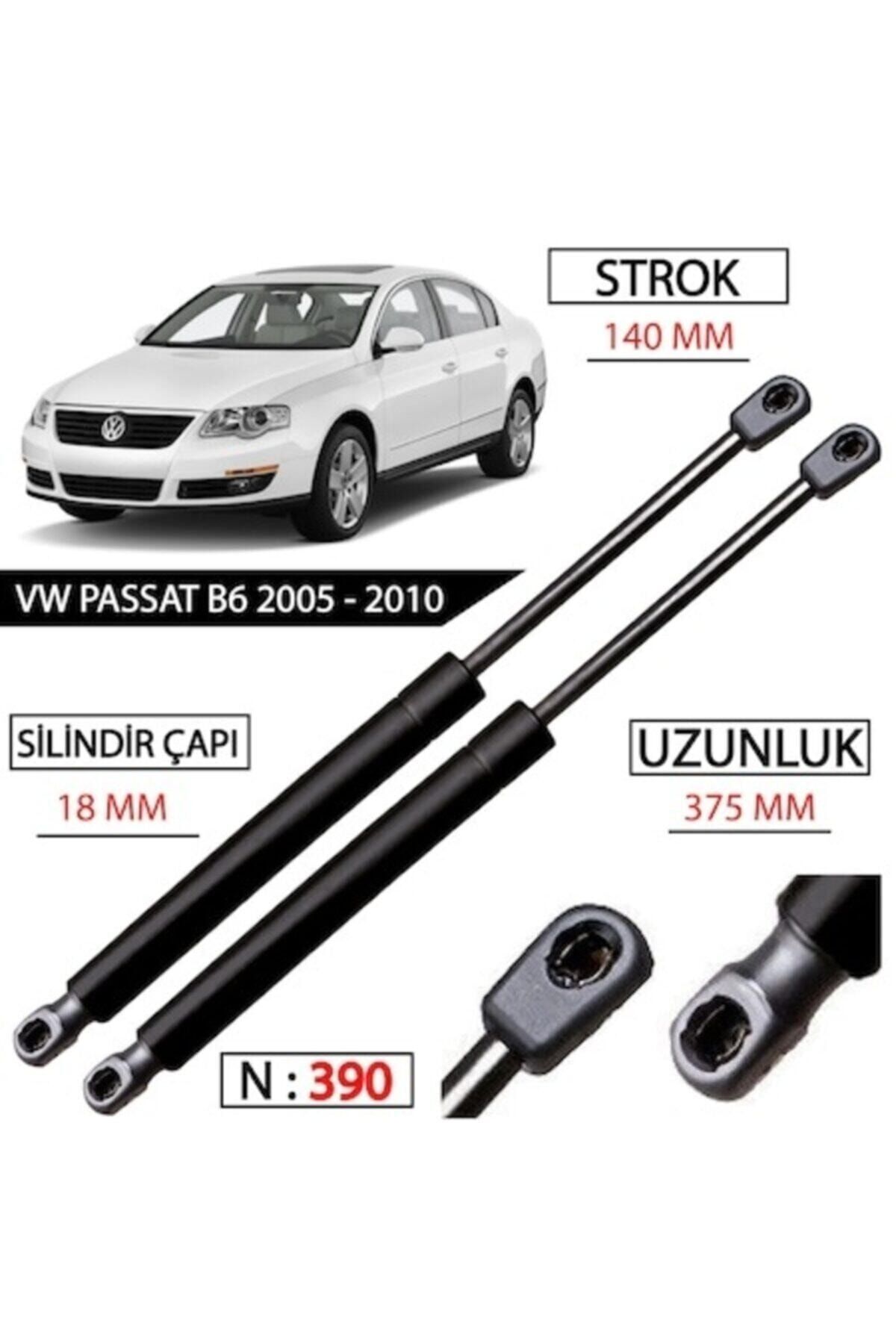 Passat B6 Uyumlu Sedan Arka Bagaj Amortisörü 2005-2010 Takım 2 Adet
