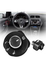 Volkswagen Polo Ayna Ayar Düğmesi Krom 2011--2016 Uyumlu